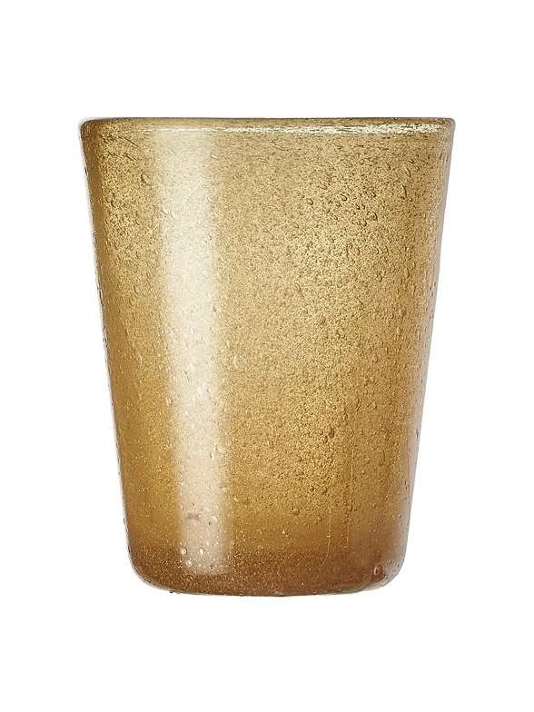 Bicchiere Color Miele Ml 260 Glassware Henriette