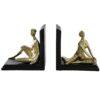 Fermalibri In Resina 17X12 Con Figure Di Donna