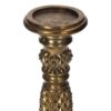 Candeliere Dorato In Resina H40 Cm