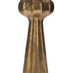 Candeliere Dorato in Resina h36 cm