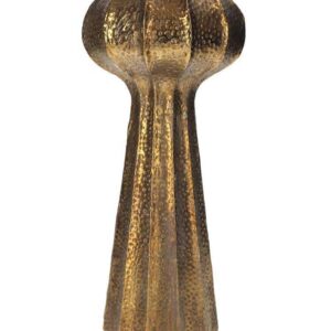 Candeliere Dorato in Resina h36 cm
