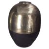 Grande Vaso Decorativo Black Gold H52