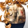 Grande Vaso Decorativo Black Gold H52