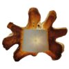Lampada Da Muro Tree Su Tronco Di Legno Naturale 90X76