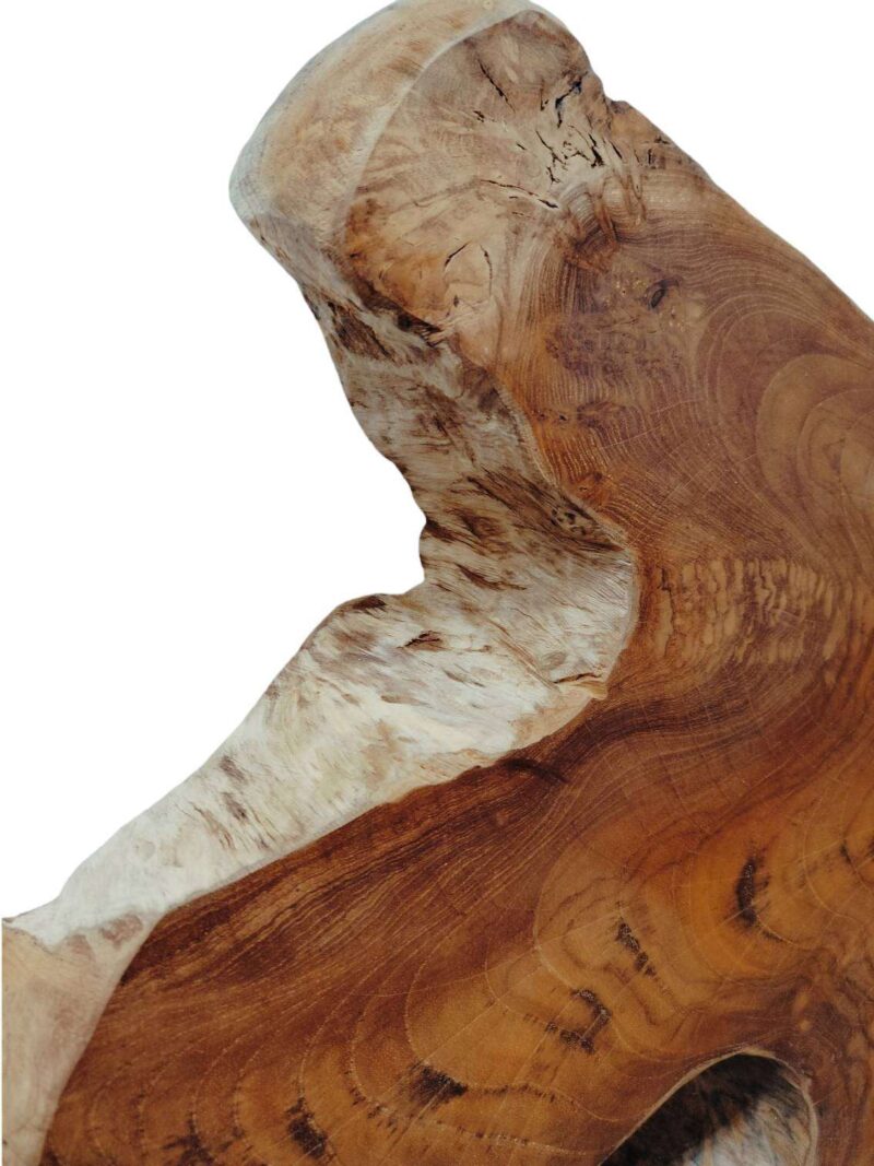 Lampada Da Muro Tree Su Tronco Di Legno Naturale 90X76