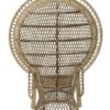 Poltrona Emmanuele Rattan Naturale