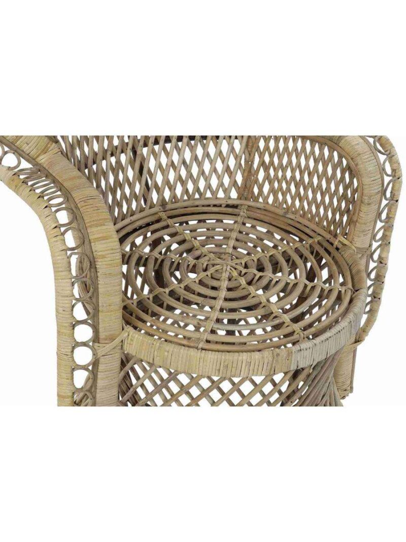 Poltrona Emmanuele Rattan Naturale
