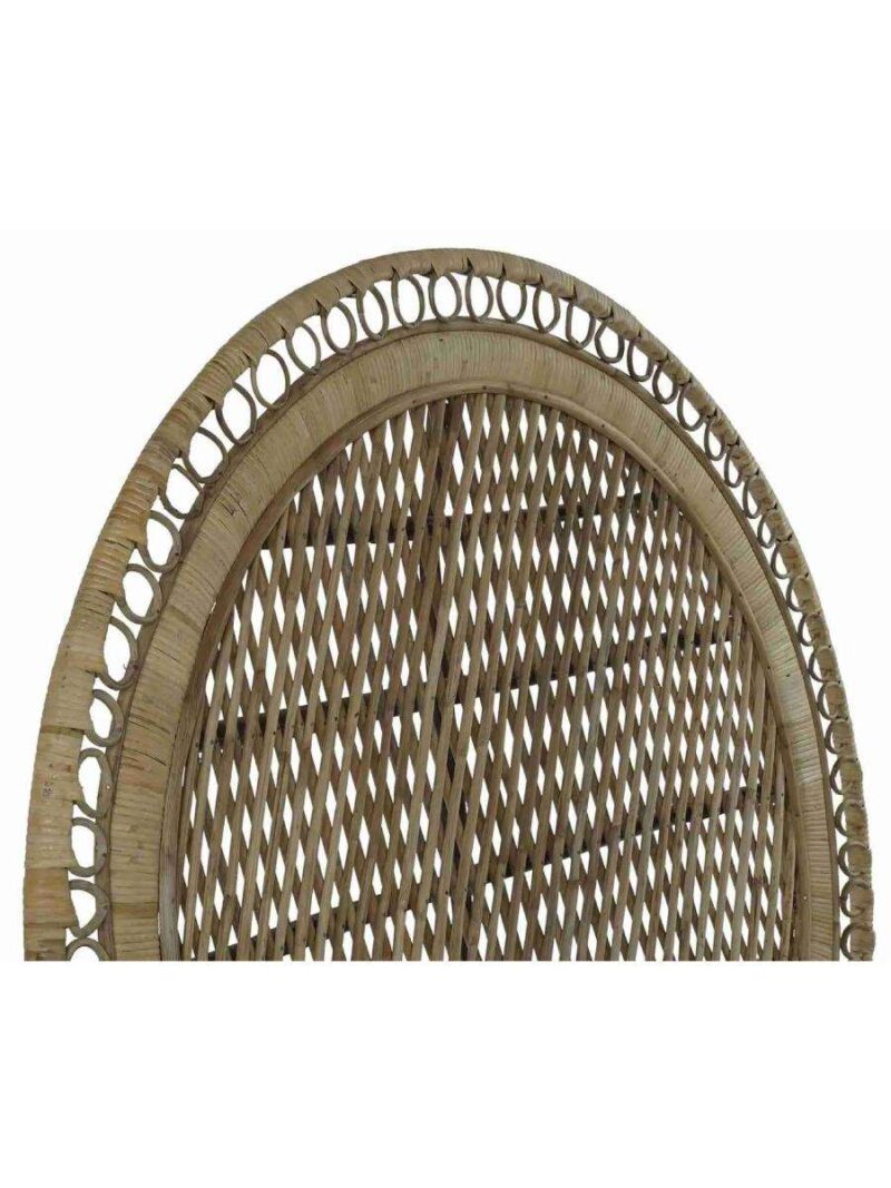 Poltrona Emmanuele Rattan Naturale