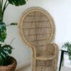 Poltrona Emmanuele Rattan Naturale