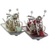 Modellino Tipo Moto Vintage In Metallo