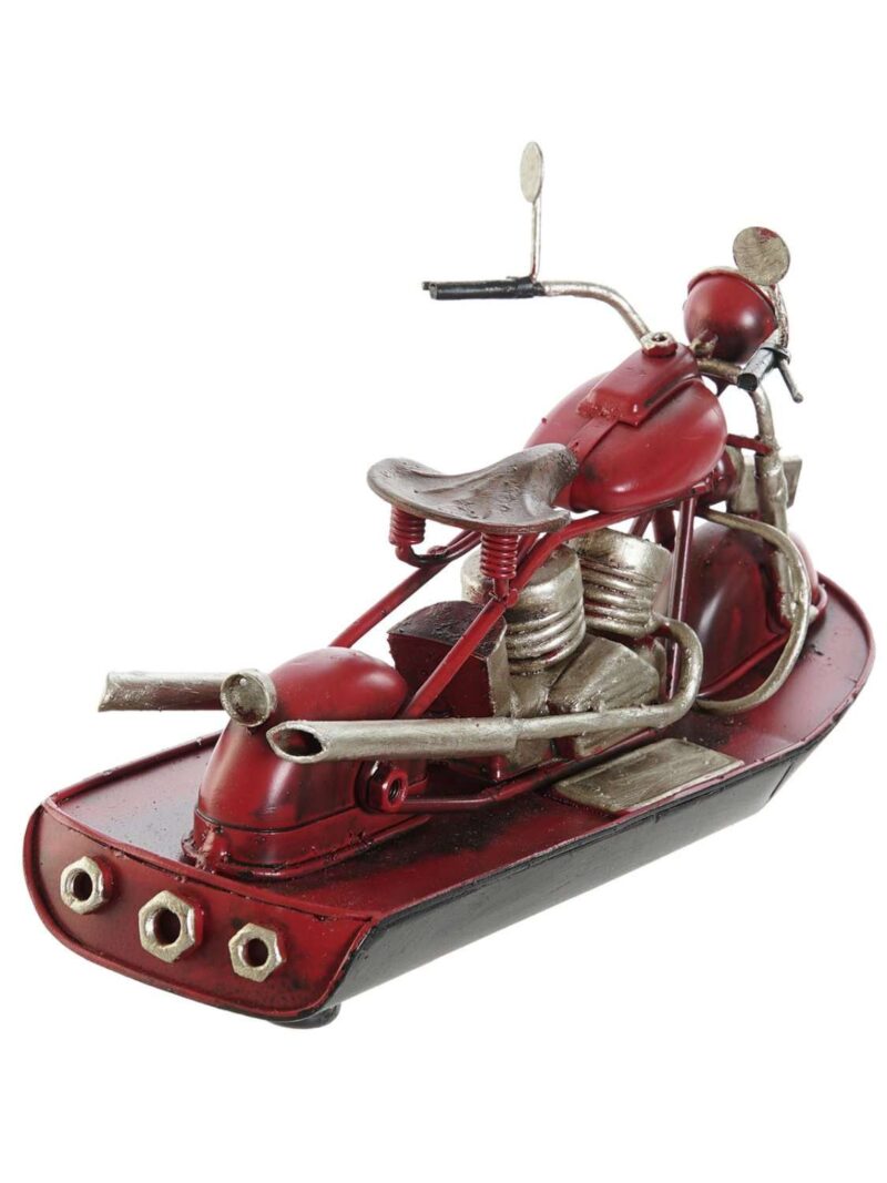 Modellino Tipo Moto Vintage In Metallo