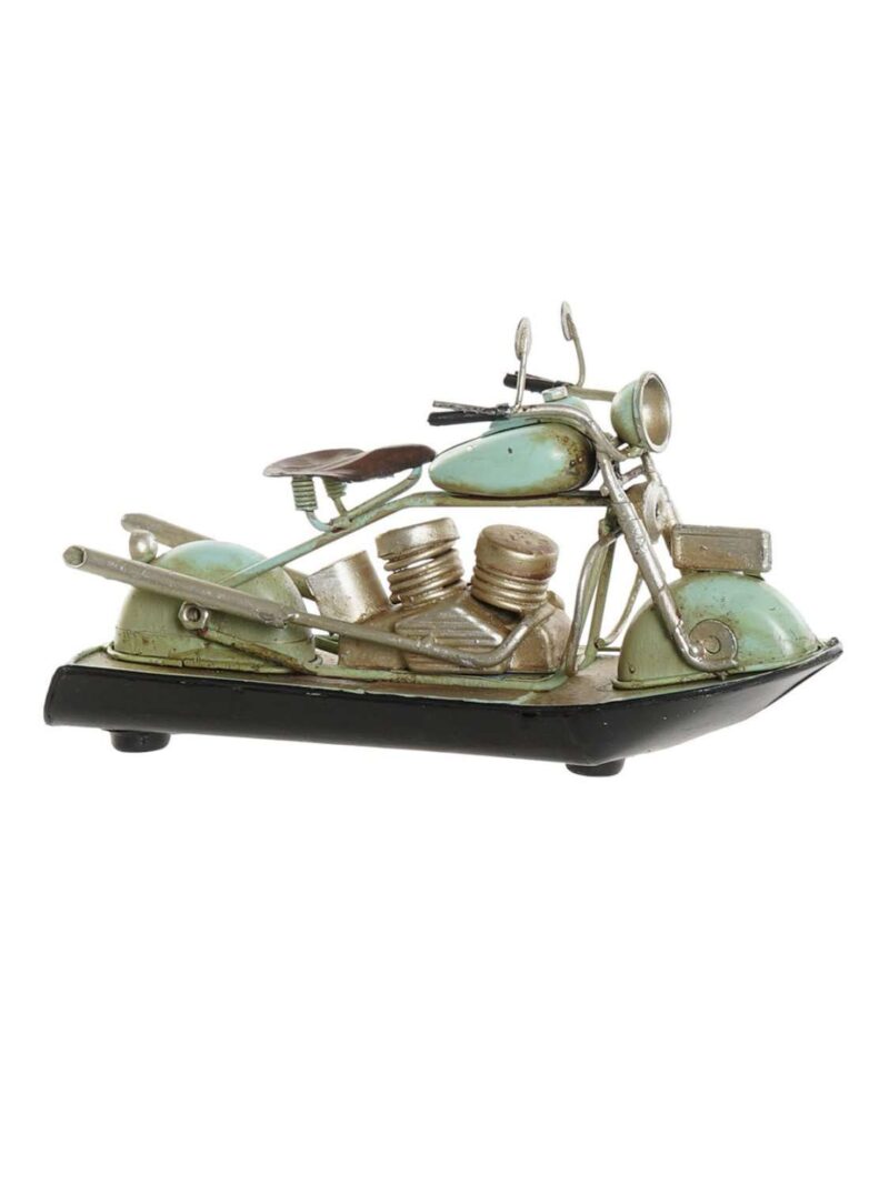 Modellino Tipo Moto Vintage In Metallo