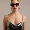 Occhiali Da Sole Donna Claudia Big Cat Eye Okkia
