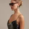 Occhiali Da Sole Donna Claudia Big Cat Eye Okkia