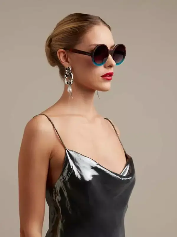 Occhiali Da Sole Donna Modello Monica Round