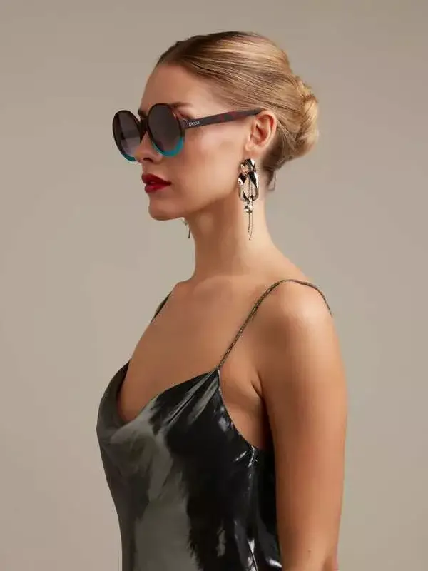 Occhiali Da Sole Donna Modello Monica Round