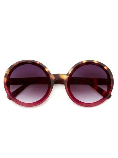 Occhiali da Sole Donna Modello MONICA Round Havana Pink
