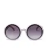 Occhiali Da Sole Donna Modello Monica Round Lilac