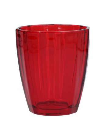 Amami Bicchiere Rosso Rubino Rose E Tulipani