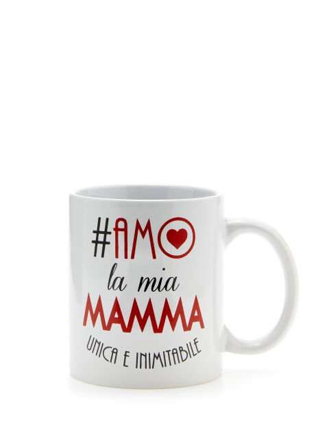 Tazza Mug AMO LA MIA MAMMA UNICA E INIMITABILE