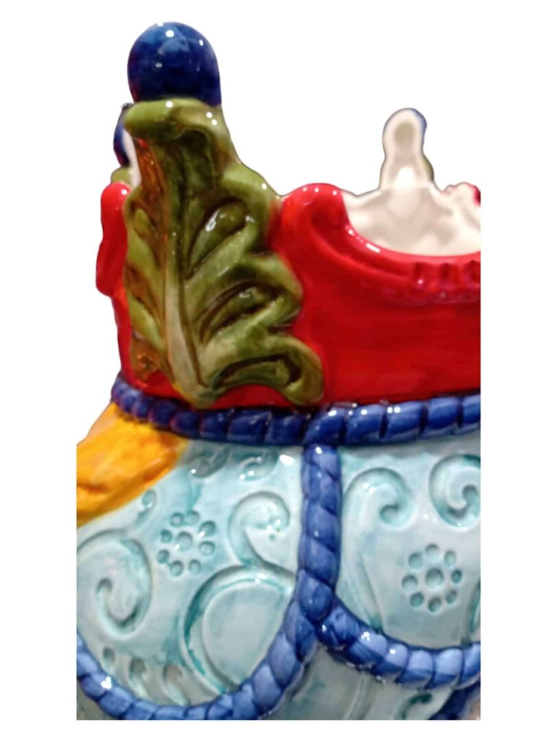 Vaso Testa Di Donna Mori Siciliani Dipinta A Mano In Ceramica