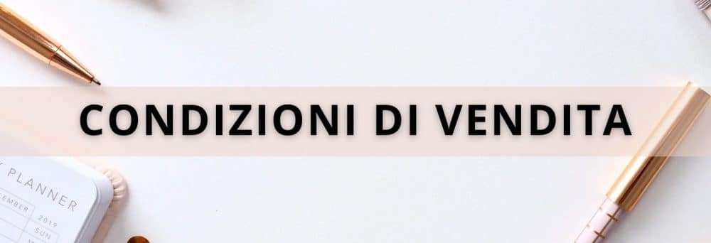 Condizioni Generali Di Vendita 1 Condizioni Di Vendita