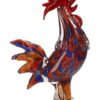 Gallo Decorativo In Vetro Hand Made