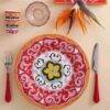 Piatto Ceramica Piano Arancio 27 Cm Serie Nador – Di Rose &Amp; Tulipani: Gusto E Raffinatezza Ogni Giorno