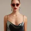 Occhiali Da Sole Donna Claudia Big Cat Eye Okkia