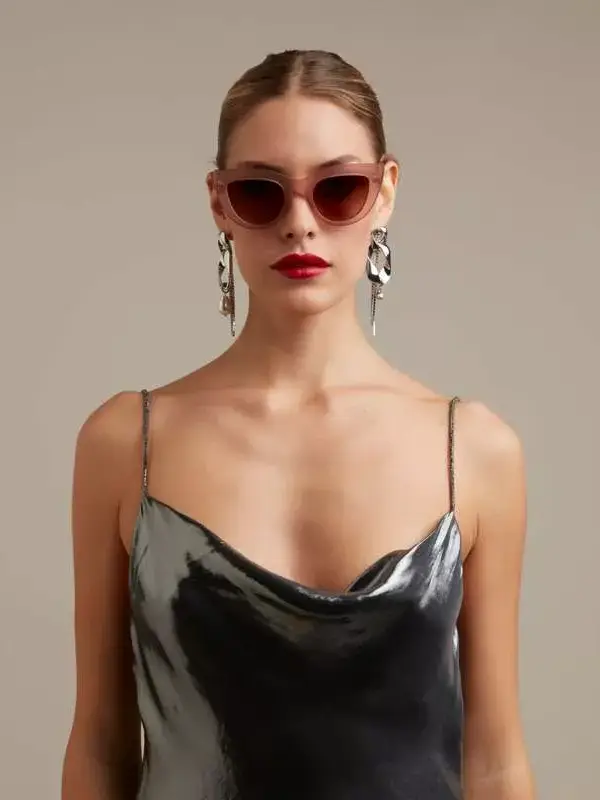 Occhiali Da Sole Donna Claudia Big Cat Eye Okkia
