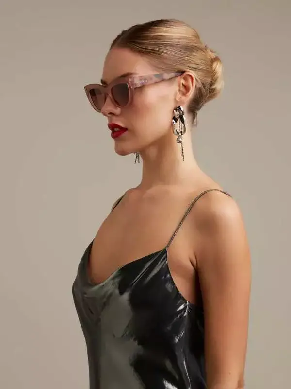 Occhiali Da Sole Donna Claudia Big Cat Eye Okkia