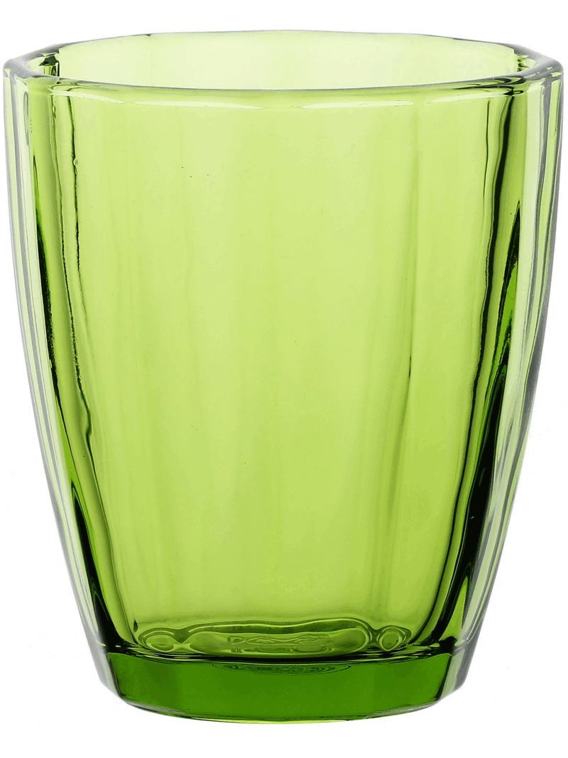 Amami Bicchiere Verde Prato Rose E Tulipani