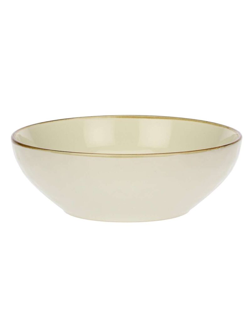 Insalatiera Piccola Avorio In Ceramica 26 Cm
