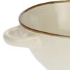 Concerto Ciotola Zuppa Con Manici Avorio Rose E Tulipani