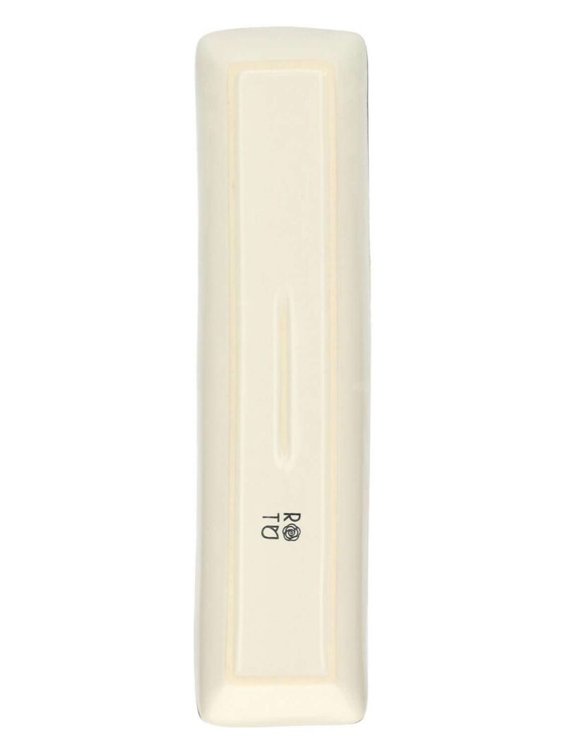 Concerto Vassoio Rettangolare 32X8 Cm Avorio Rose E Tulipani