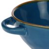 Concerto Ciotola Zuppa Con Manici Blu Avio Rose E Tulipani