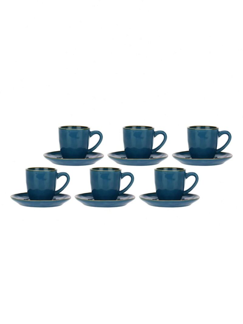 Concerto Coppette 11 Cm Blu Avio Rose E Tulipani