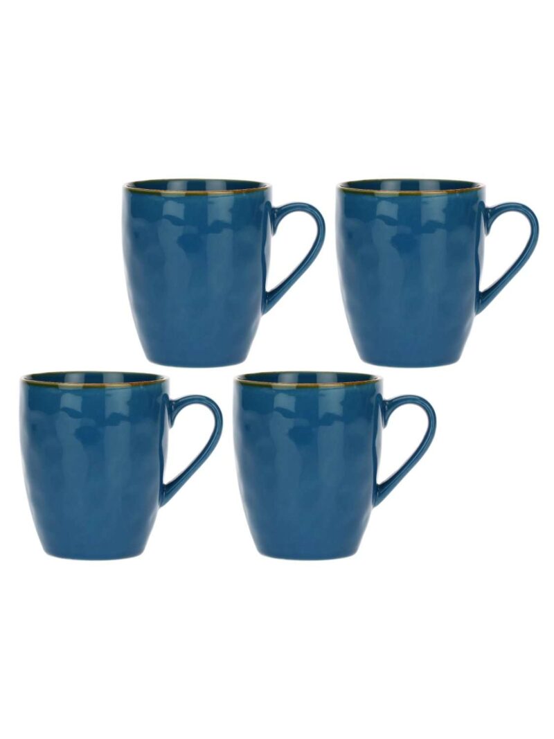 Concerto Tazza Mug Blu Avio Rose E Tulipani
