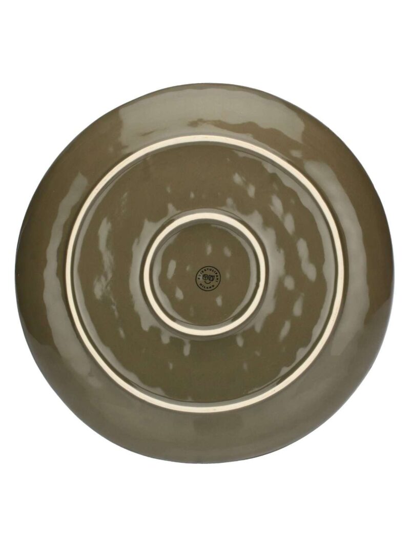 Concerto Vassoio Rotondo 32 Cm Tortora Rose E Tulipani