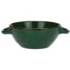 Ciotola Zuppa Ceramica Verde Bosco Con Manici