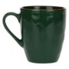 R135200149-02 Tazza Mug In Ceramica Verde Bosco 430 Cc - Serie Concerto Di Rose &Amp; Tulipani: Gusto E Raffinatezza Ogni Giorno