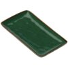Vassoio Rettangolare Verde Bosco Ceramica 19X27 – Serie Concerto Di Rose &Amp; Tulipani: Gusto E Raffinatezza Ogni Giorno