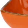 Ciotoline Ceramica Quadrate Arancio 8X8