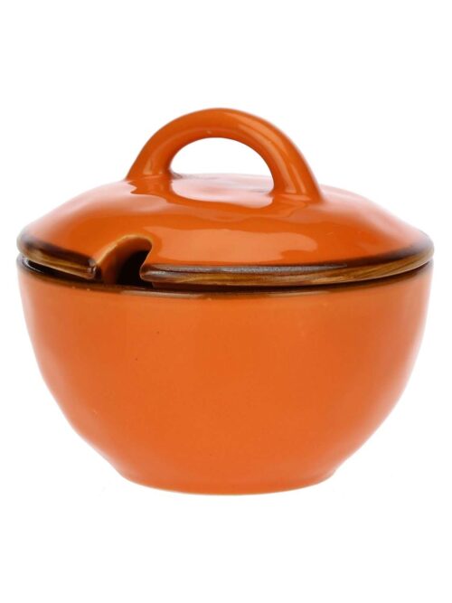 Zuccheriera Ceramica Arancio 250 cc