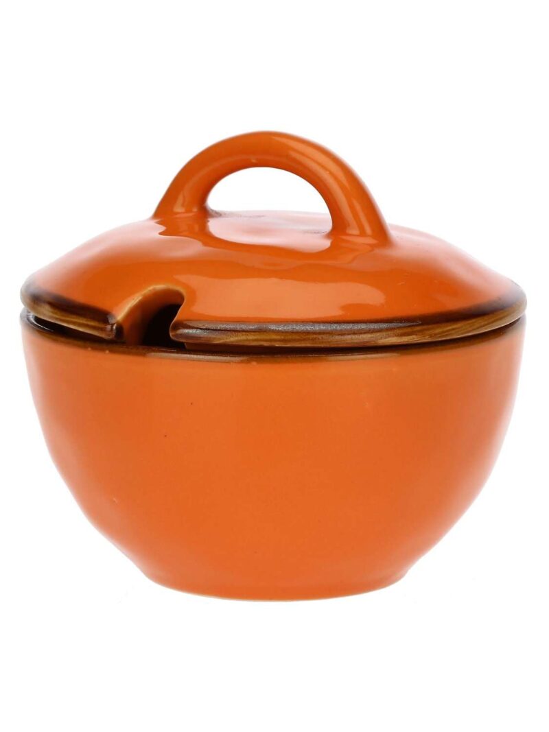 Zuccheriera Ceramica Arancio 250 Cc