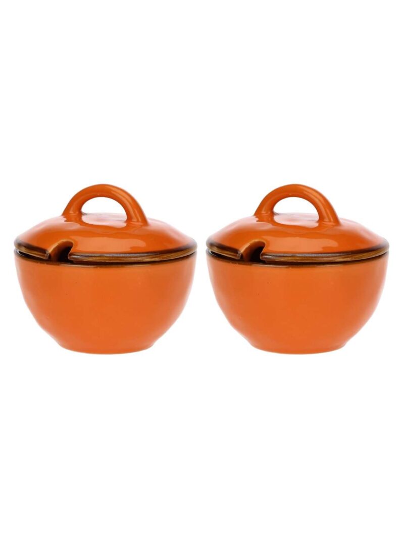 Zuccheriera Ceramica Arancio 250 Cc