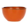 Ciotola Zuppa Ceramica Arancio con Manici