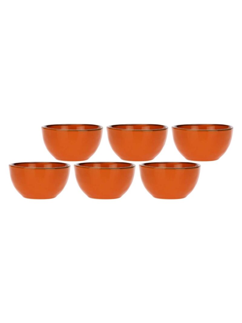 Coppette Ceramica 11 Cm Arancio