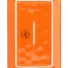 Vassoio Rettangolare Arancio Ceramica 19X27