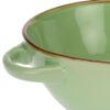 Ciotola Zuppa Ceramica Te' Verde Con Manici